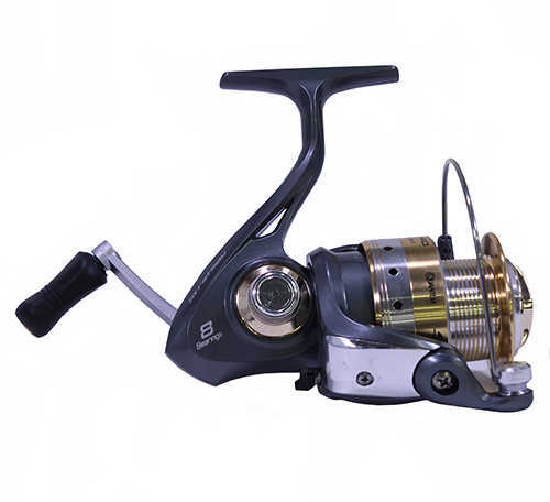 Zebco / Quantum Strategy Spinning Reel Size 40 5.2:1 Gear Ratio 34" Retrieve Rate 8 Bearings Ambidextrous Boxed