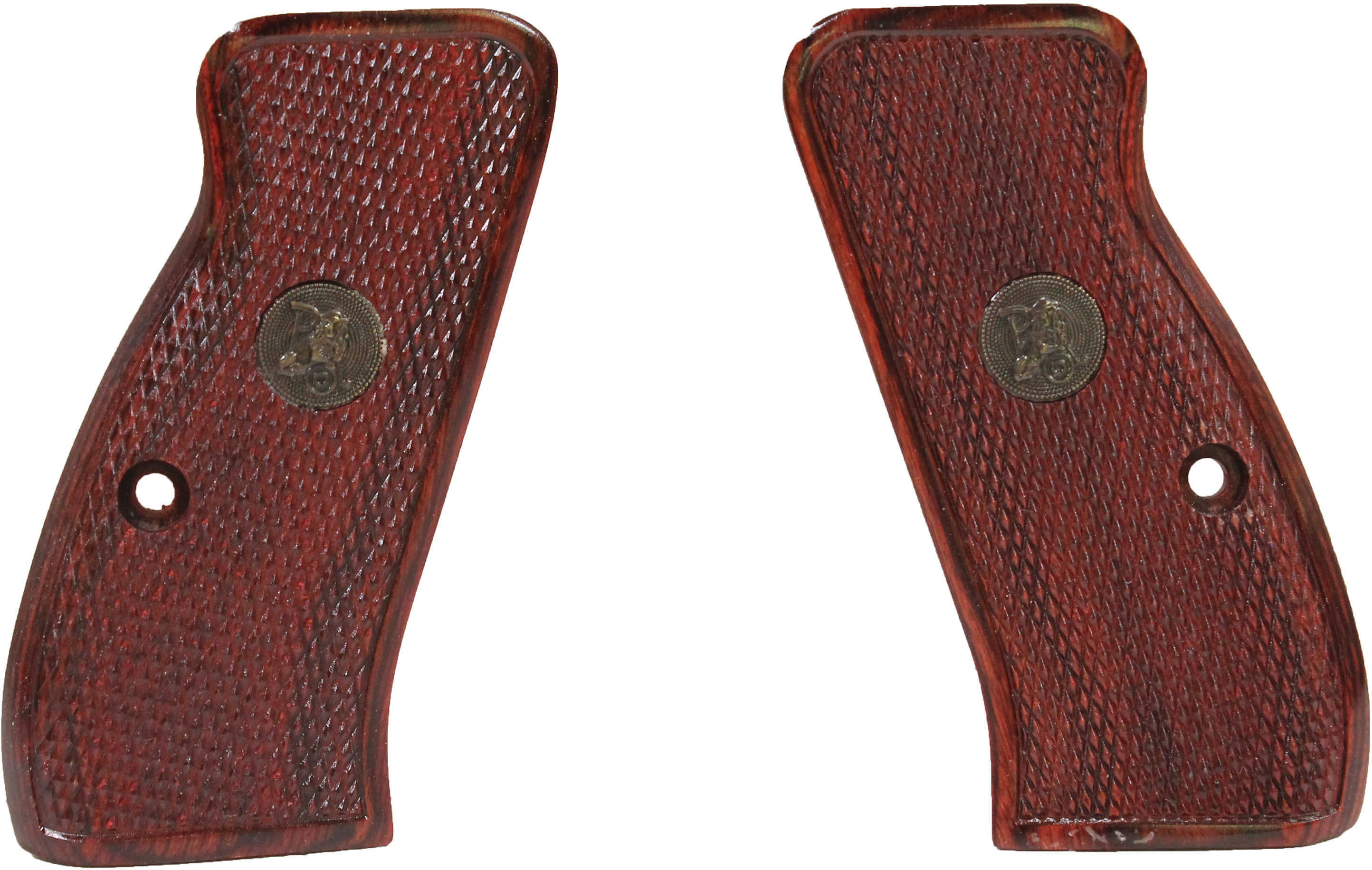 Pachmayr Renegade Wood Laminate Grips CZ 75 Compact, Rosewood, Checkered Md: 63230