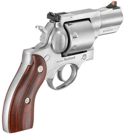 Ruger Redhawk 357 Magnum Revolver 2.75" Stainless Steel Barrel 8-Round Capacity Hardwood Grip