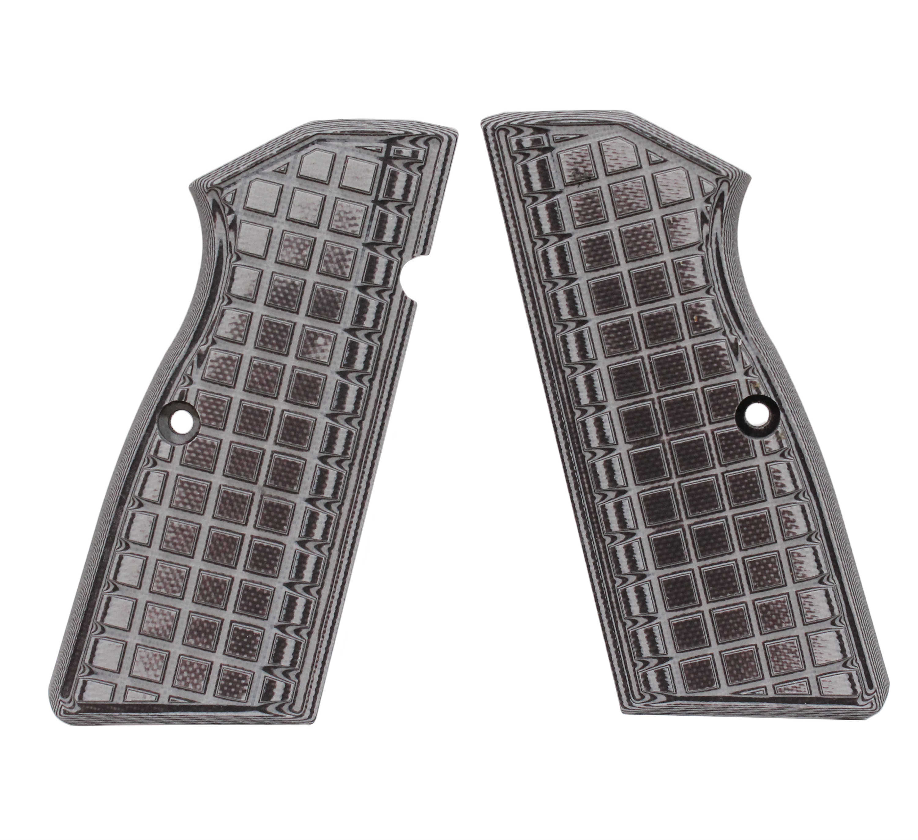 Pachmayr G-10 Tactical Pistol Grips Browning Hi Power G10, Grappler, Gray/Black Md: 61271