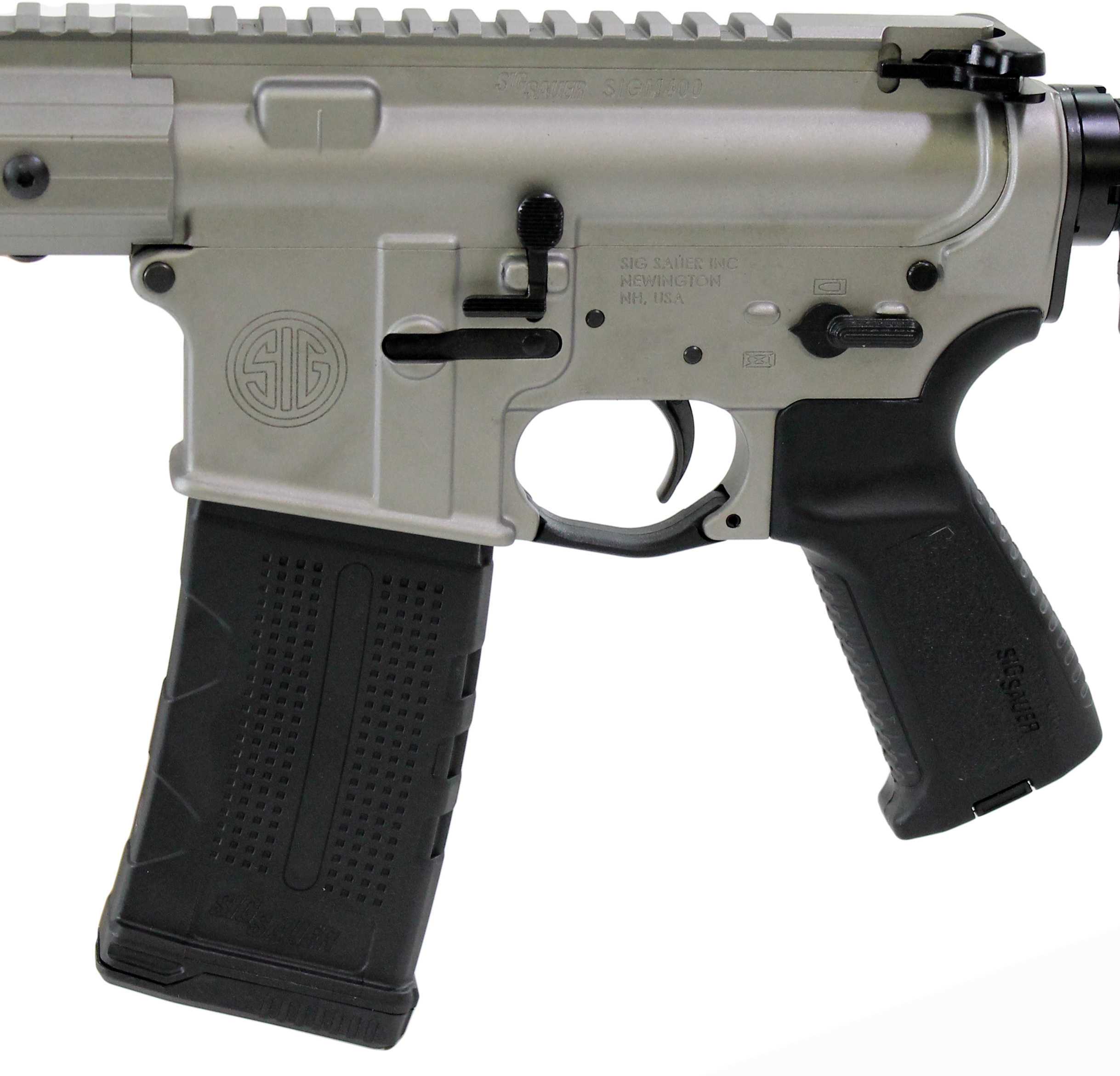 Sig Sauer RM 400 Elite 223 Remington/5.56mm NATO 16" Barrel 30 Round Mag M-LOK Forend Titanium Cerakote Finish Semi-Automatic Rifle RM40016BETI