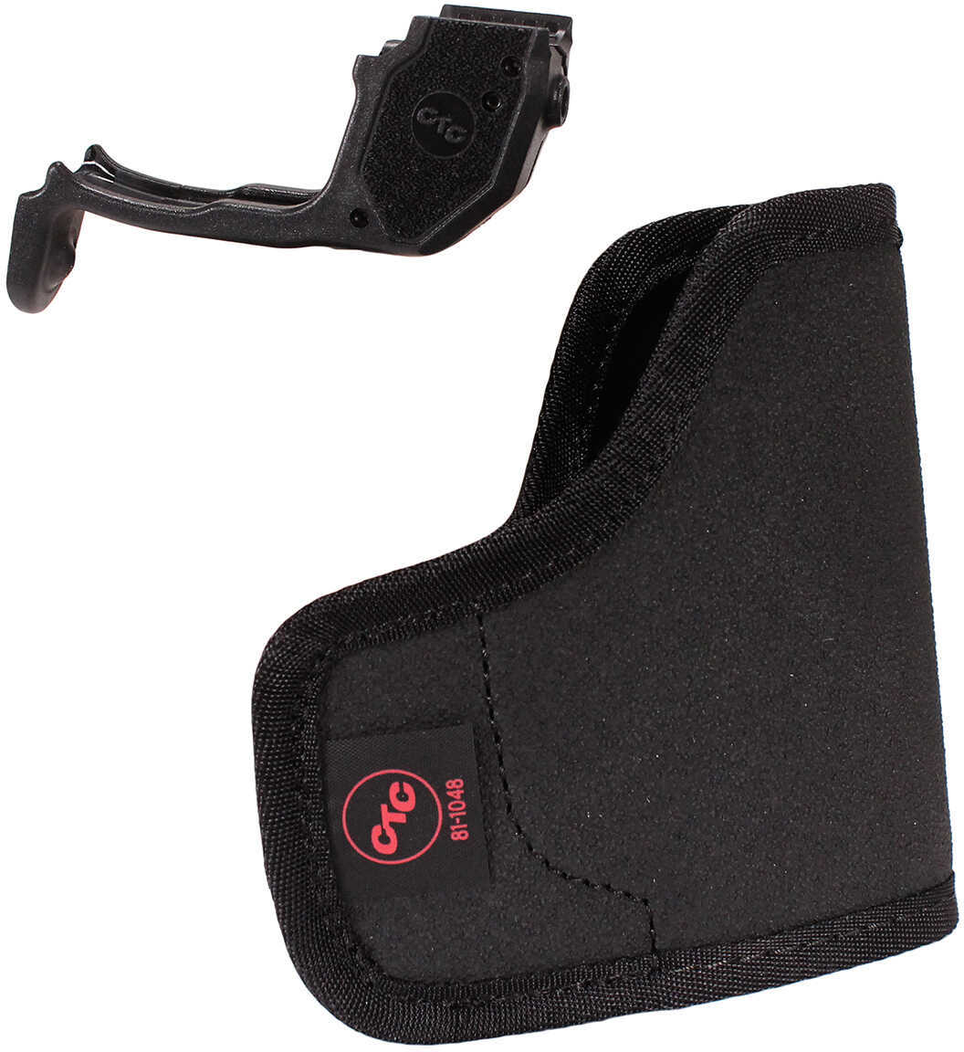 Lg497H Laserguard LCP II With Holster Red Ruger Trigger Guard Polymer Black