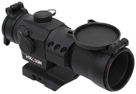 Holosun Red Dot Sight 1x 30mm Tube 2 MOA with Weaver-Style Cantilever Mount Matte Black Md: HS406A