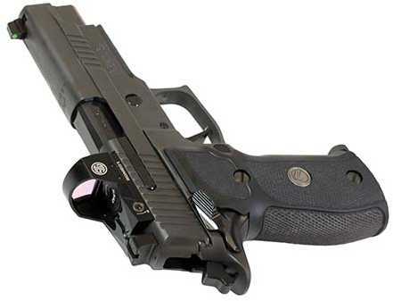 Sig Sauer P226 Legion SAO Pistol w/Romeo1 Sight 9mm 4.4 in Checkered G10 Grip Grey PVD Finish Romeo1 Red Dot 15Rd