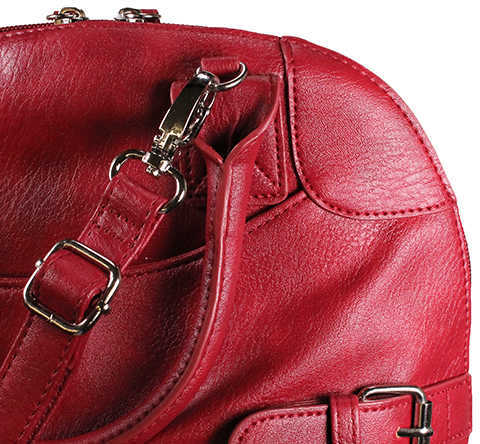 Small Dome Cross body Bag Red