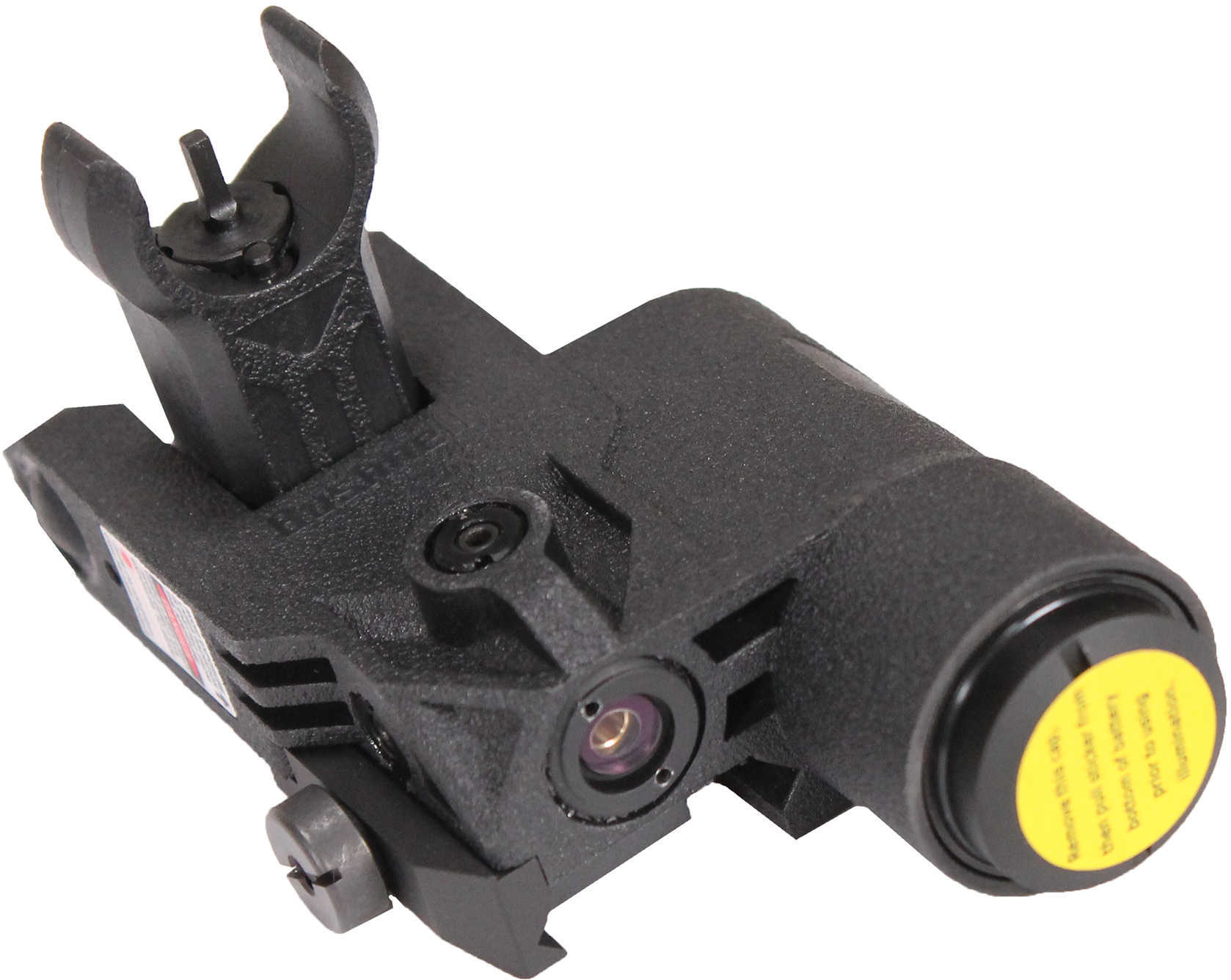 AR Optics Chase Flip-Up Front Sight AR-15 Integrated Red Laser Matte Black