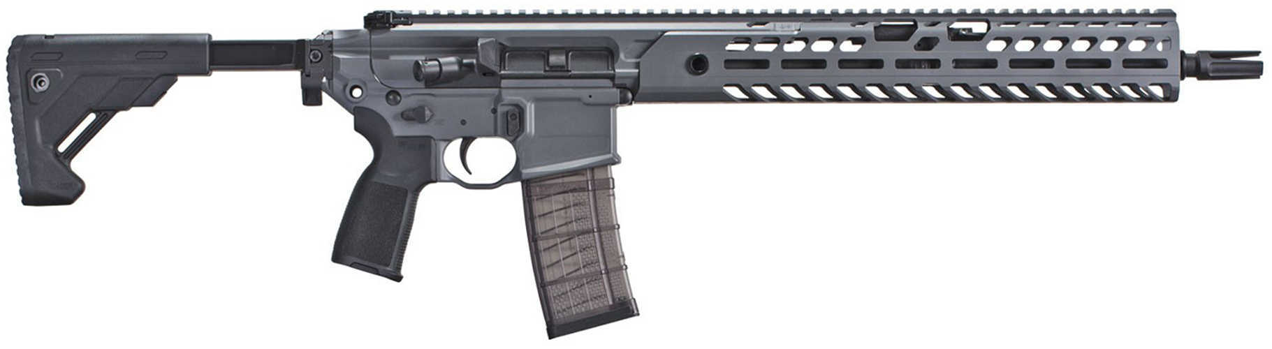 SIG Sauer MCX Virtus Patrol Semi Auto Rifle 5.56 NATO 16" Barrel 30 Rounds Folding/Collapsible Stock Concrete Gray Finish