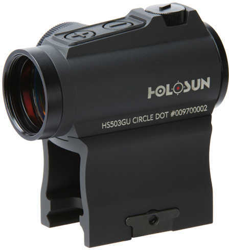 Holosun Micro Red Dot Sight 20mm Side Battery Auto Model: HS503GU