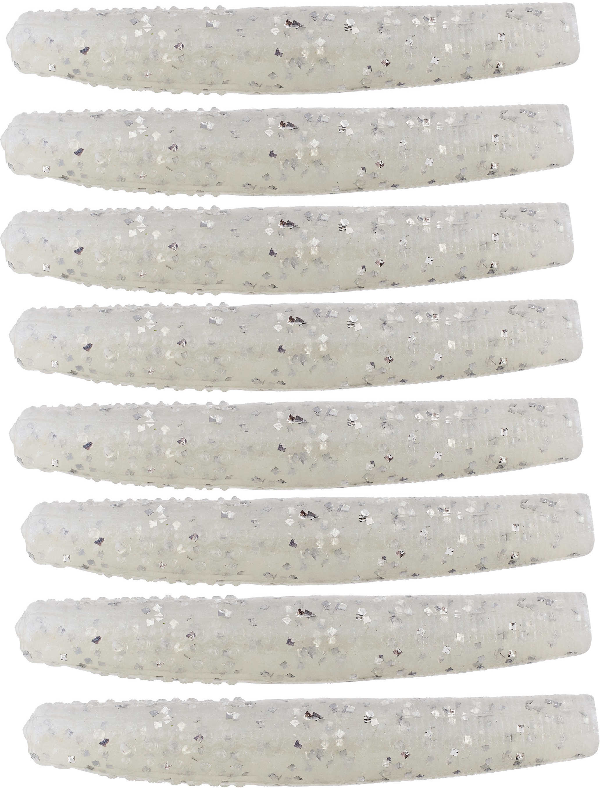 Z-Man Finesse TRD Lures 2 3/4" Length, White Lightning, Per 8