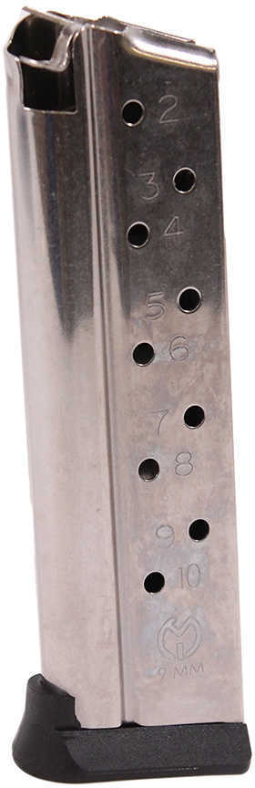 Rock Island Armory Pistol Magazine A 1 1911 9mm 10 Rounds Stainless 11237399 0544