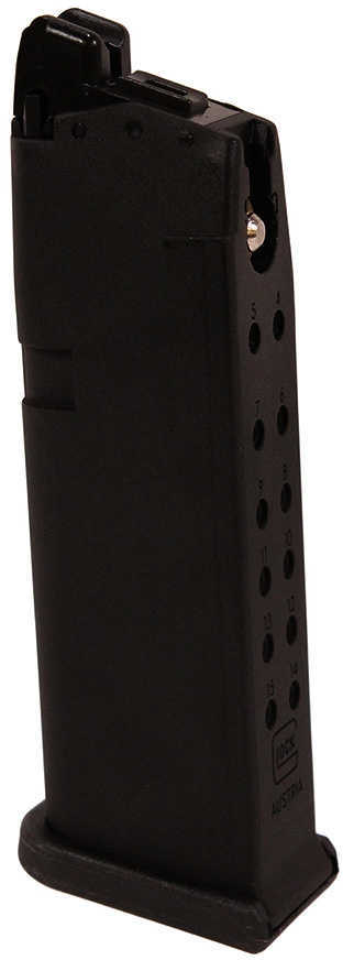 Umarex USA for Glock 19 Gen III Magazine 6mm Rounds Black