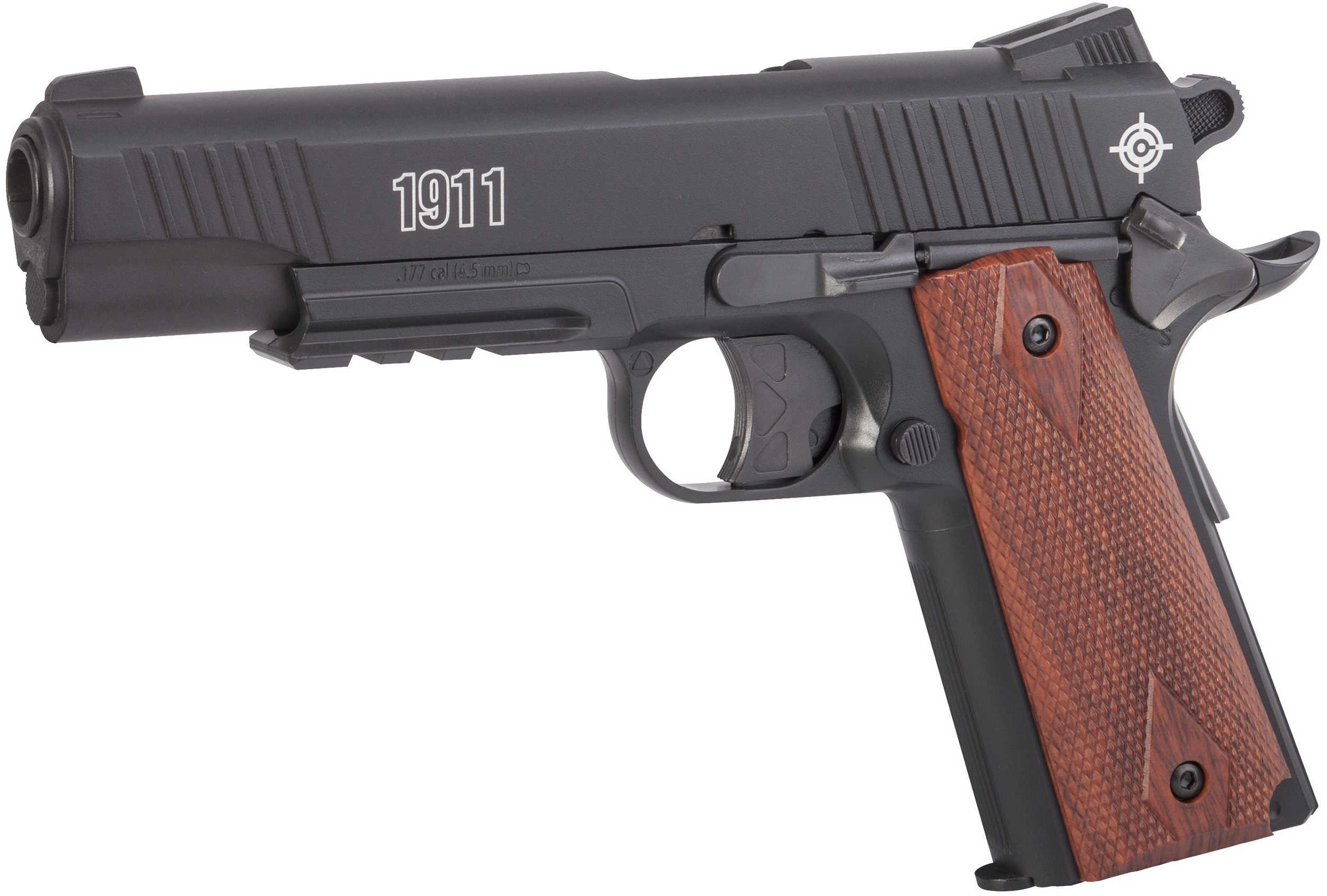 Crosman 1911 .177 Caliber CO2 Powered Pellet Pistol, Black