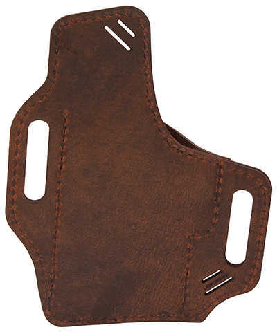 Versacarry Guardian Belt Slide Holster Right Hand, Outside Waistband with Flex Vent, Distressed Brown, Size 3