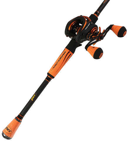 Lews Fishing Mach Crush SLP Baitcast Combo 7.5:1 Gear Ratio 30" Retrieve Rate 73" Length Heavy Power Right Hand