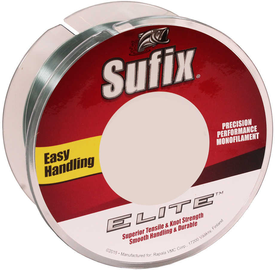 Sufix Elite Line 25 lbs Tested, 0.020" Diameter, 250 Yards , Low Vis Green