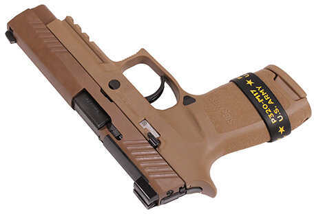 Sig Sauer P320 M17 Semi Automatic Pistol 9mm Luger 4.7" Barrel 17 Round Capacity Coyote PVD Finish