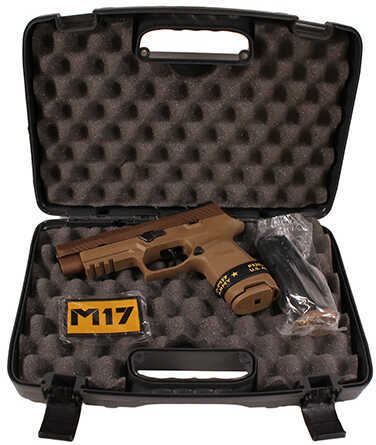 Sig Sauer P320 M17 Semi Automatic Pistol 9mm Luger 4.7" Barrel 17 Round Capacity Coyote PVD Finish