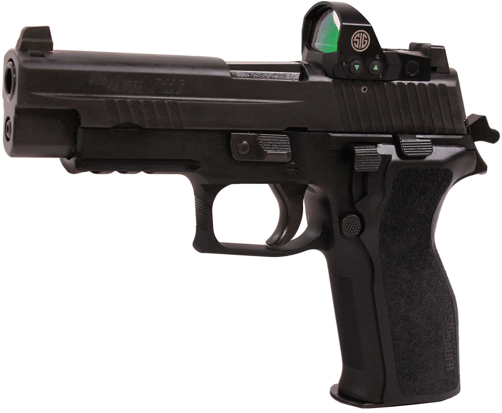 Pistol Sig Sauer 226R9BSSRX P226 9mm 4.4" Barrel 10 Rounds Black 1-Piece Ergo Grip Nitride Finish with Rom