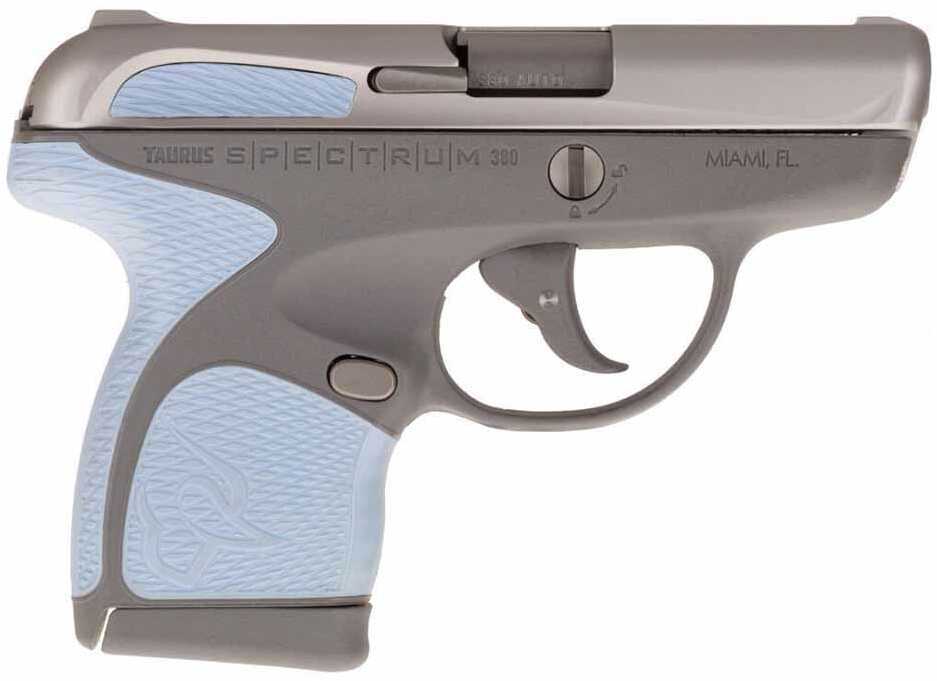 Taurus Spectrum 380 ACP 2.8" Barrel 7 Round Capacity Serenity Polymer Grip Gray Frame Stainless Steel Slide