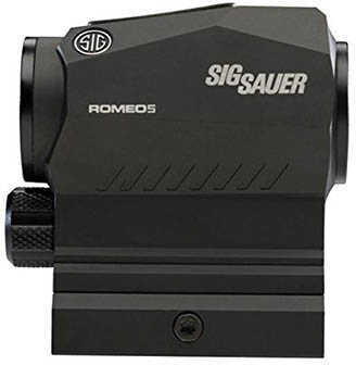 Sig Sauer Electro-Optics SOR52122 Romeo5 1X 20mm Obj 2 MOA Green Dot/Triangle Holds Black AAA (1)