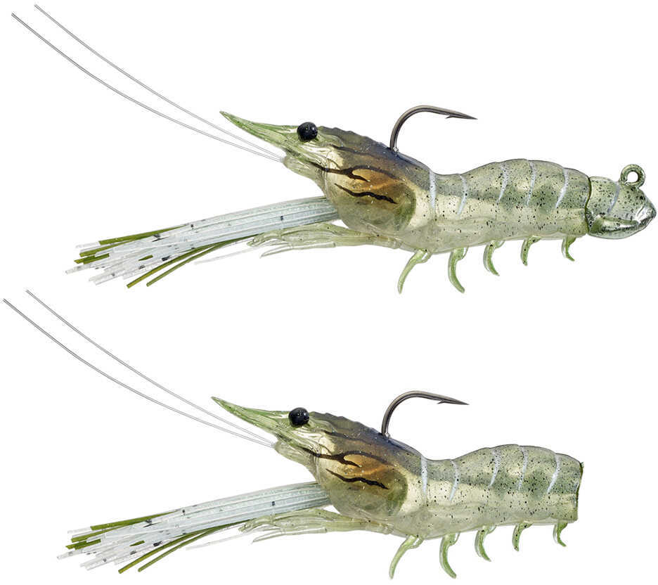 LiveTarget Fleeing Shrimp Soft Plastic Jig 