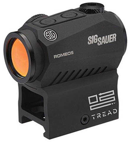 Sig Sauer Electro-Optics SOR52010 Romeo5 1X 20mm Obj 2 MOA Red Dot Black Cr2032 (1)