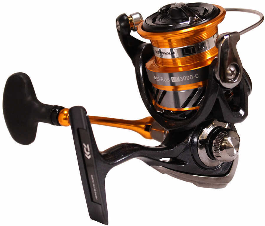 Daiwa Revros LT Spinning Reels Freshwater, 5.3:1 Gear Ratio, 43.1" Retrieve Rate, Ambidextrous