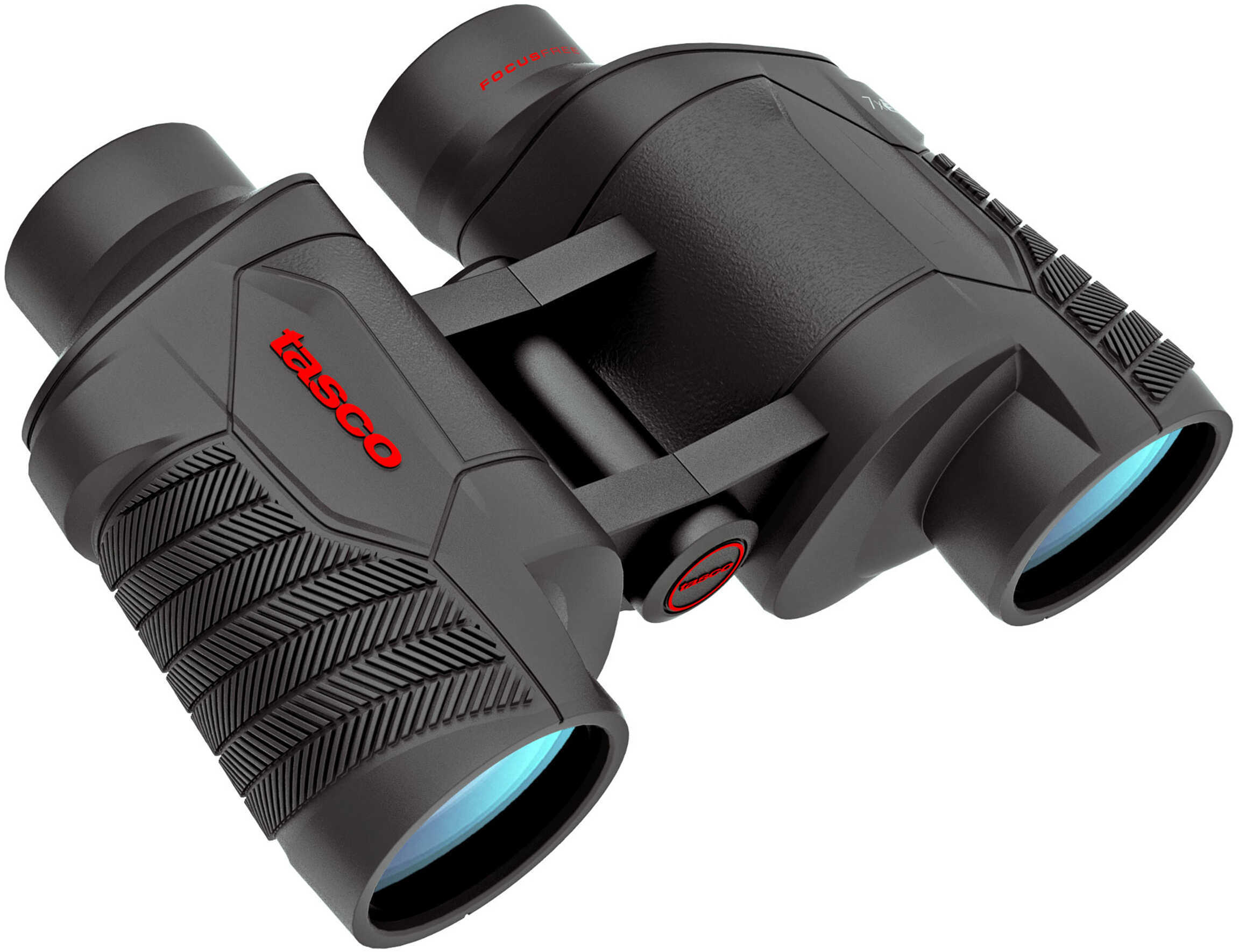 Focus Free Binoculars 7x35mm, Porro Prism, Black