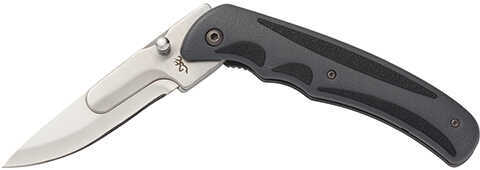 Browning Speed Lock Folding Knife, 3" Blade, Caper/Drop Point/Gut Hook