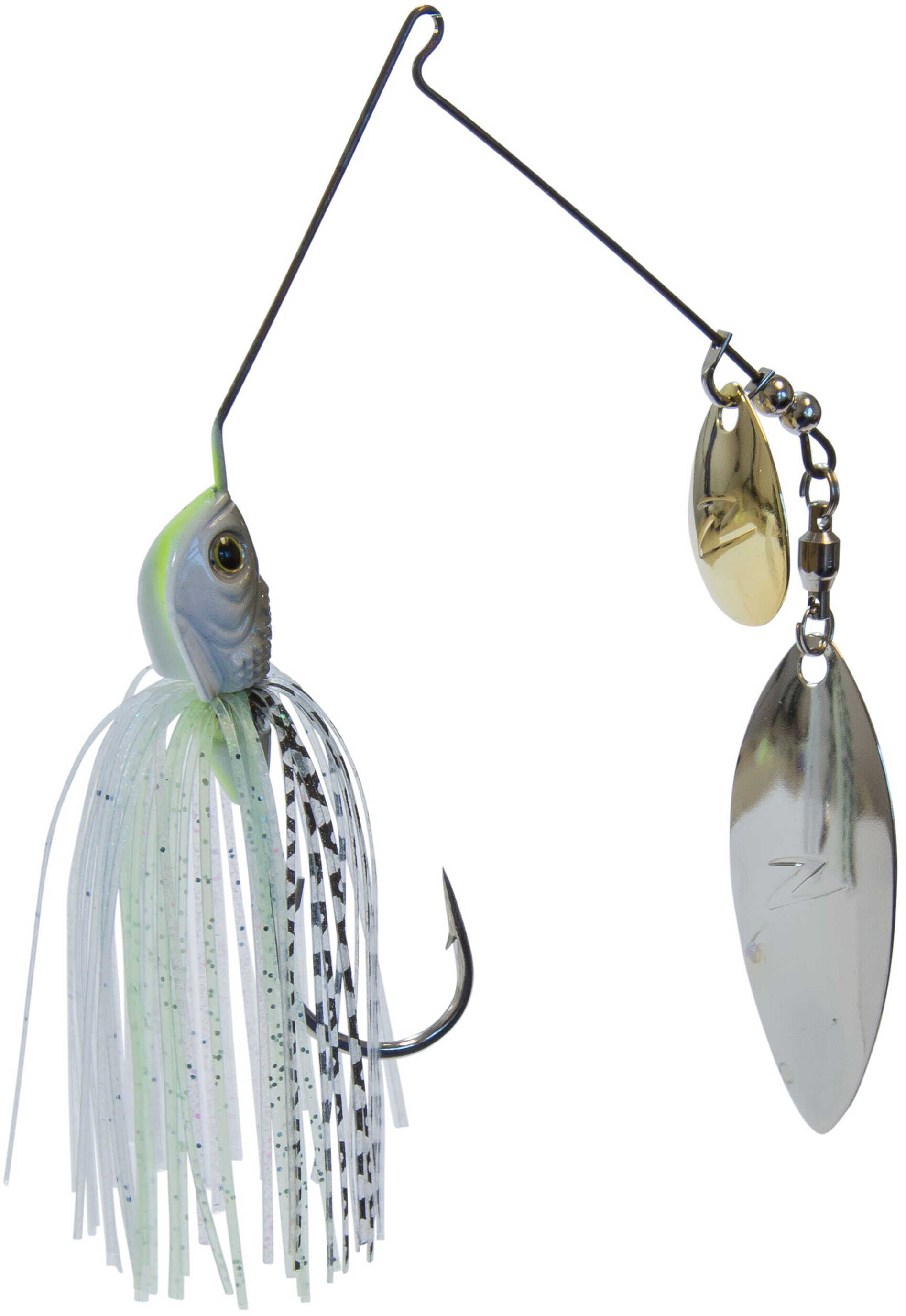 Z-man Slingbladez Spinner Bait Freshwater, 3/8 oz, 5/0 Hook, Spoy Remover, Package of 1