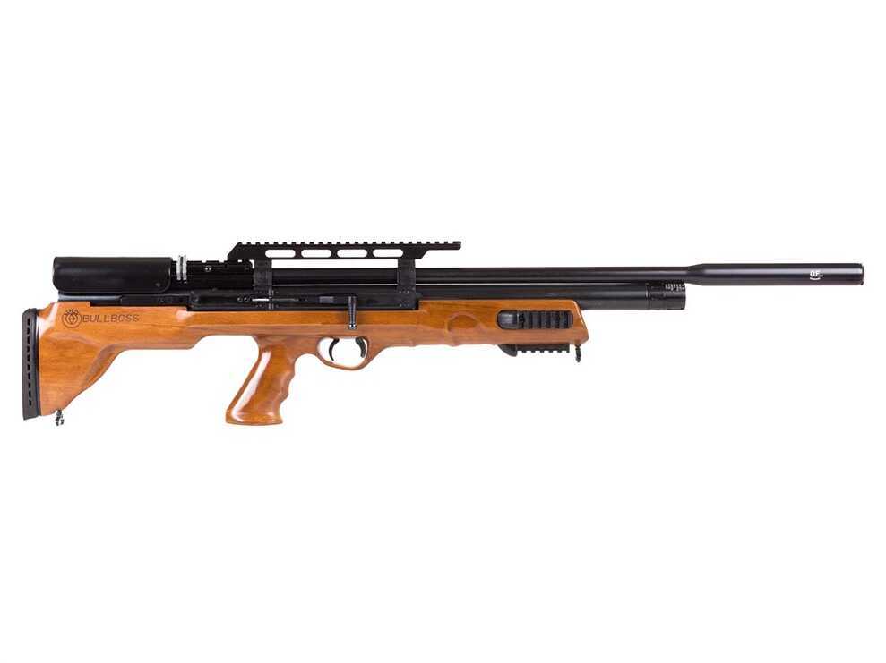 Hatsan BullBoss QE Air Rifle, .22 Caliber, 23" Barrel, Bullpup Wood Stock