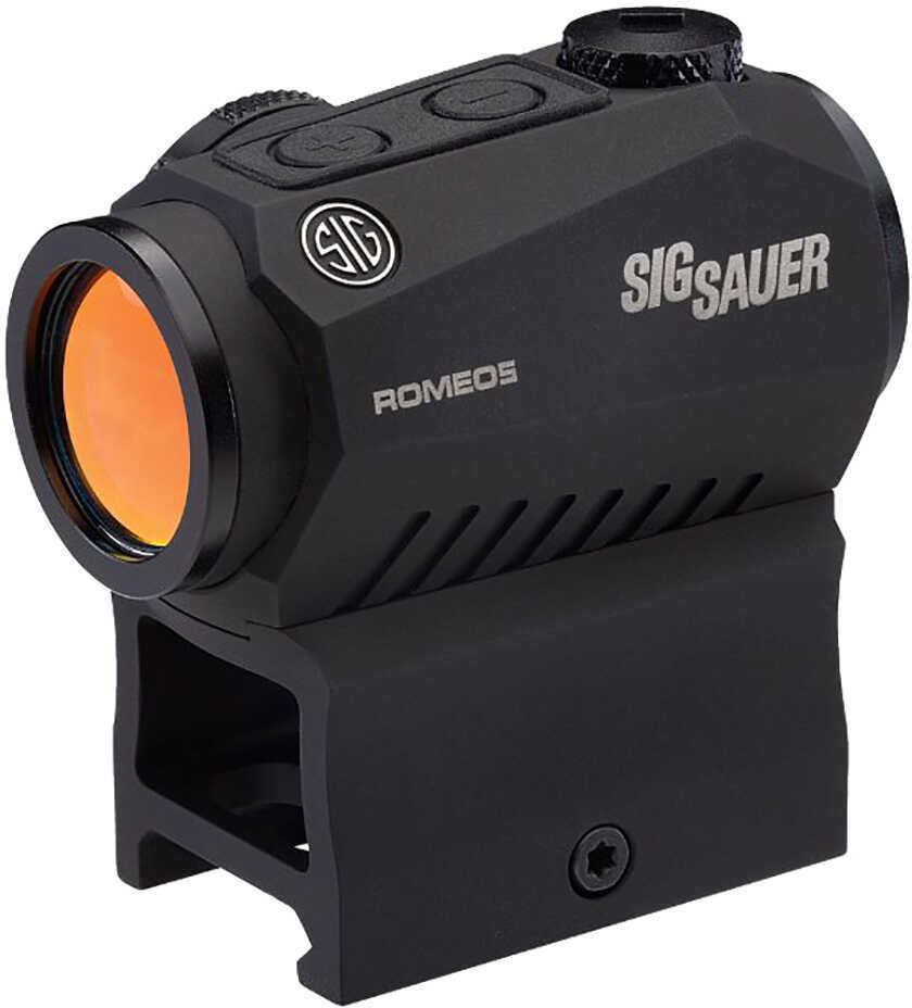 Romeo5 1x 20mm Compact Red Dot Sight, 2 MOA, Black Md: SOR52101