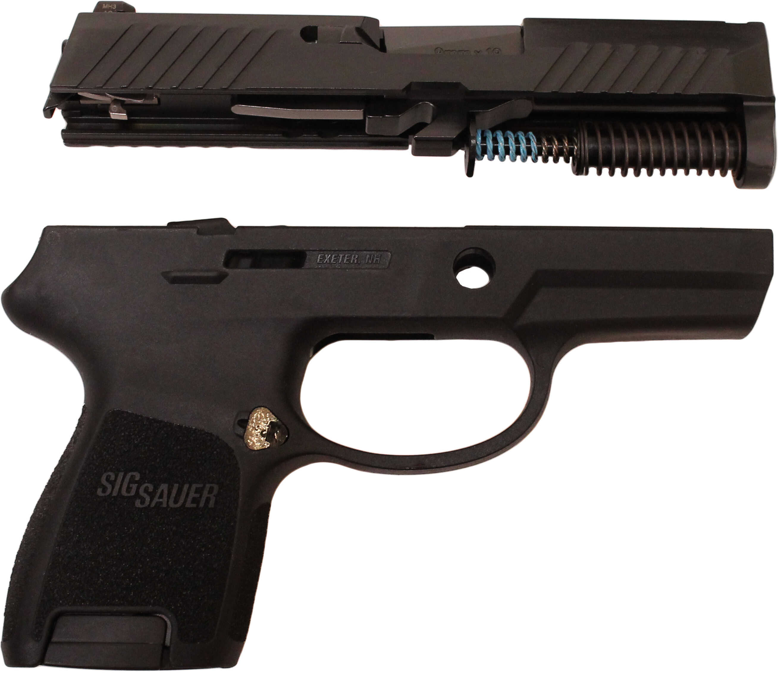 Caliber X-Change Kit Sig Sauer P320 Sub-Compact, 9mm, 10 Rounds, Black Md: CALX-320SC-9-BSS-10