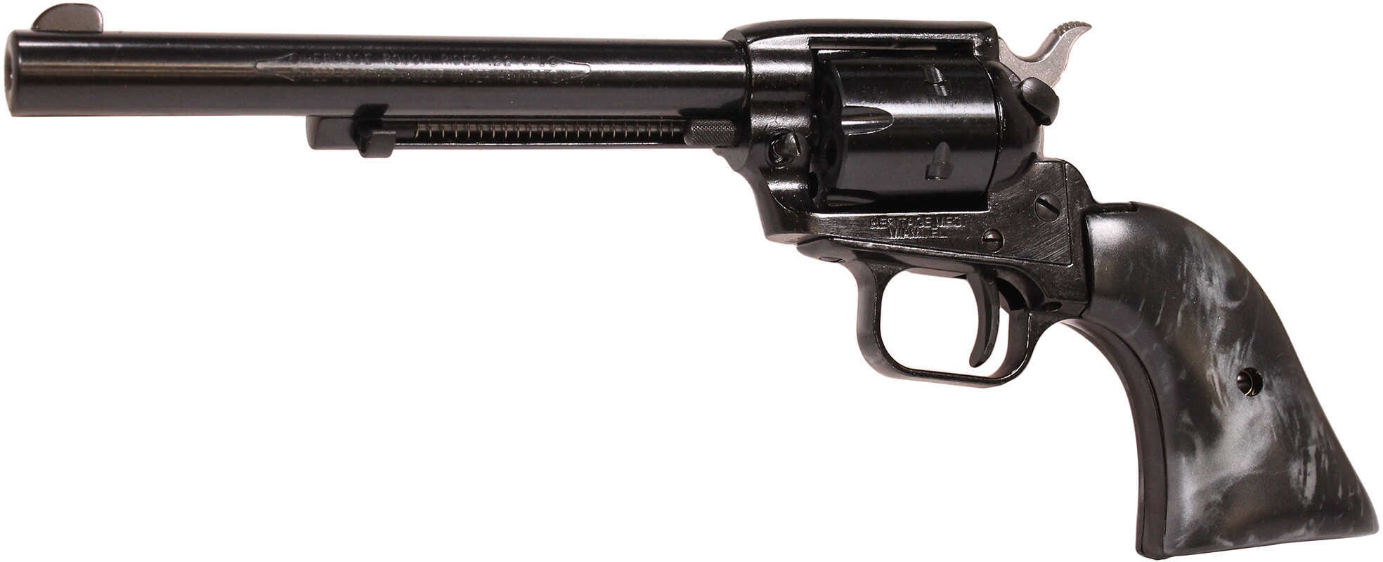 Heritage Manufacturing Revolver 22 LR 6.5" Black Pearl-img-1