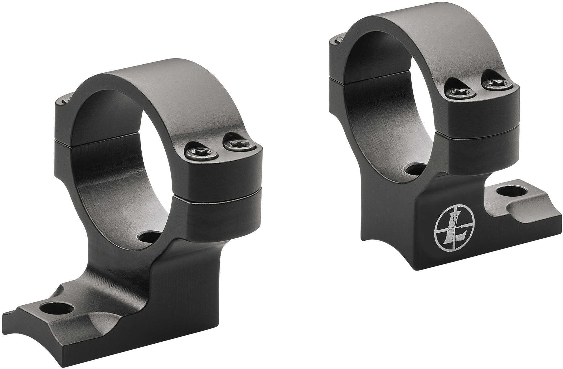 Leupold Backcountry Scope Mounts Integral Rings 1" Diameter, Medium Height, Browning X-Bolt, Matte Black