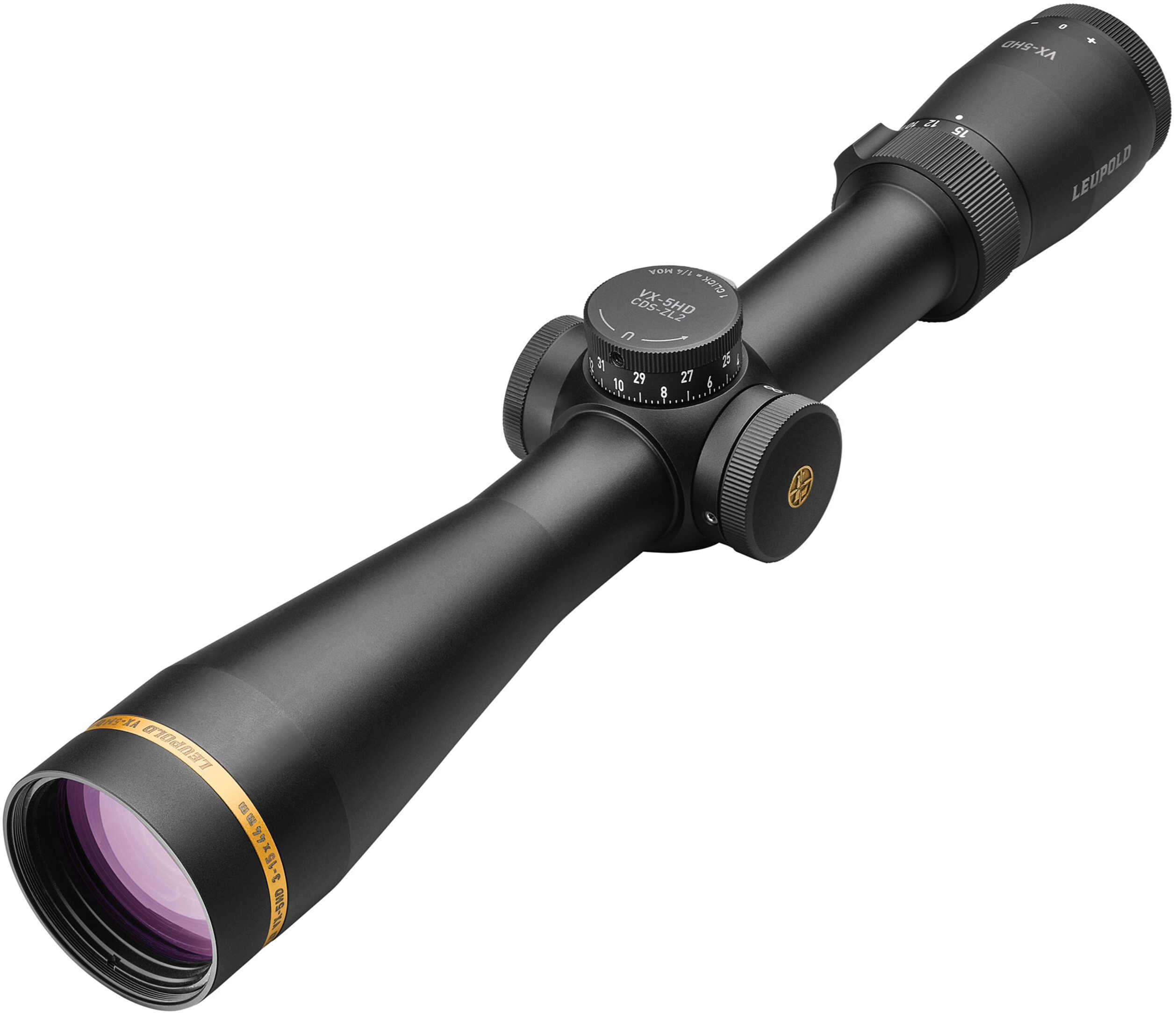 Leupold VX 5HD Riflescope 3 15x 44mm 30mm Tube CDS ZL2 Side Focus 