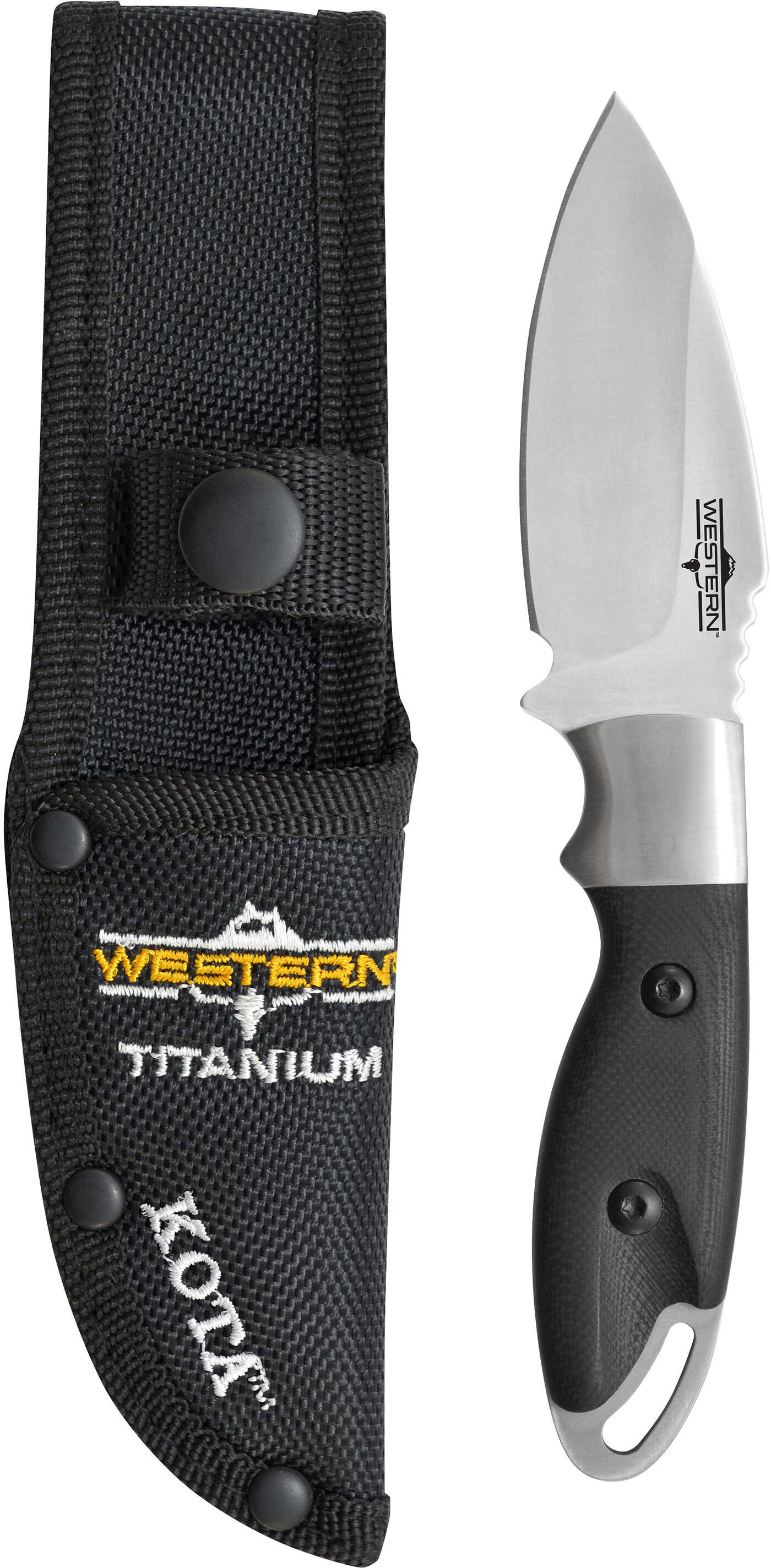 Western Knife - Kota, 3 1/4" Blade, Drop Popint, Full Tang, G10 Handle Md: 19202