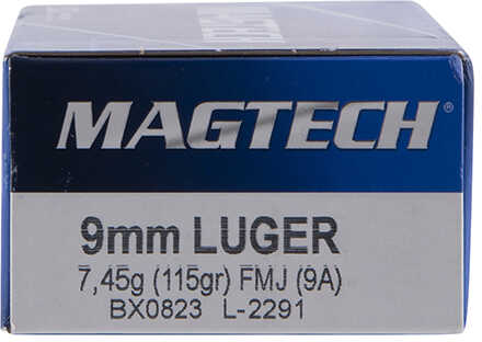 Magtech Sport Shooting 9MM 115 Grain Full Metal Jacket Ammo 1000 Round