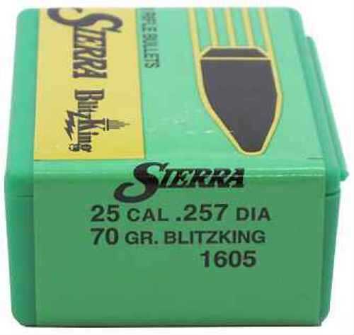 <span style="font-weight:bolder; ">Sierra</span> 25 Caliber (.257) 70 Grains BlitzKing /100 1605