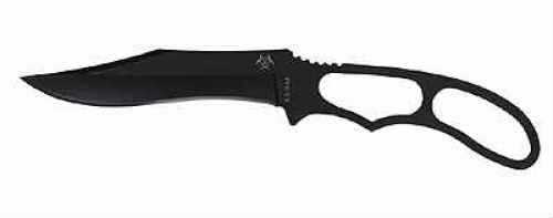 KABAR Acheron ZK Fixed Blade Knife 5Cr13/Black Plain Recurve Glass Filled Nylon Sheath 3.13" Stainless 5699BP