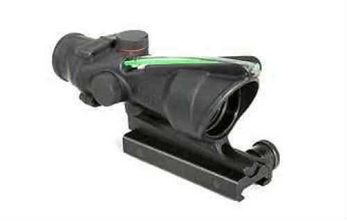 Trijicon <span style="font-weight:bolder; ">ACOG</span> Rifle Scope 4X 32 Green Chevron Matte Flattop Adapter Ta31F-G