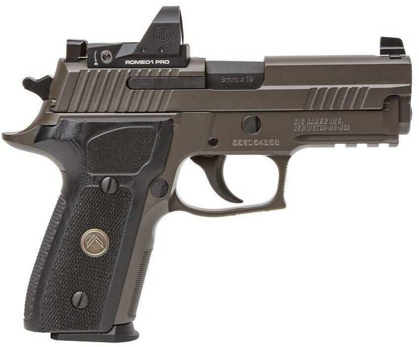 Sig Sauer P229 Compact Legion RX Pistol 9mm Luger 3.90" Barrel 10 Round Gray Cerakote