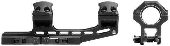 Leapers 1-Piece UTG Accu-Sync Qr Cantilever Mount 1" High w 50mm Offset - Matte Black