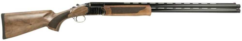 Pointer Acrius Break Open Over/Under Shotgun 12 Gauge 3" Chamber 28" Barrel 2 Round Capacity Turkish Walnut Stock Color Case Hardened Finish