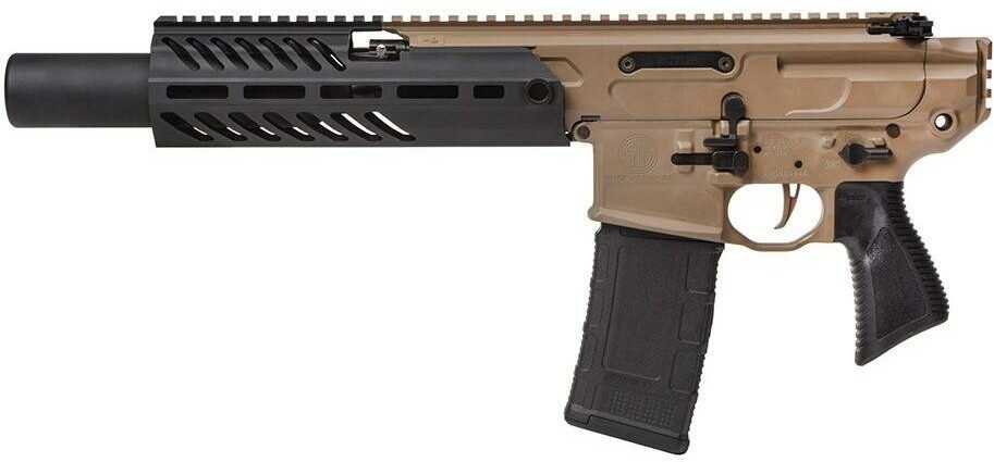 Sig Sauer MCX Rattler Canebrake Semi-Automatic Pistol .300 AAC Blackout 5.5" Barrel (1)-30Rd Magazine Black And Tan Finish