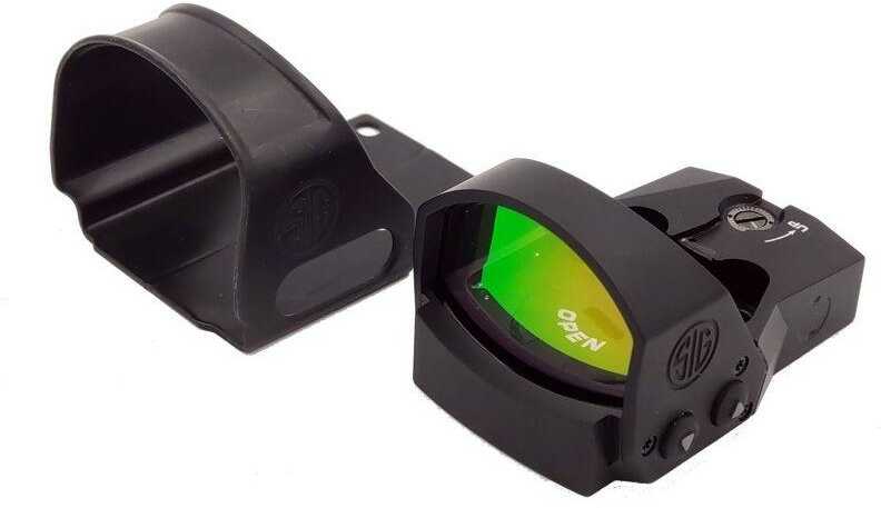 Sig Optics Reflex Sight Romeo1 Pro 6MOA 1X30 Steel Shroud FDE