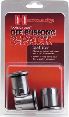 <span style="font-weight:bolder; ">Hornady</span> Lock N Load Lock-N-Load Die Bushing 3 Pack 044093