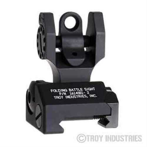 Troy BattleSight Sight Picatinny Black Folding Rear SSIG-FBS-R0BT-00