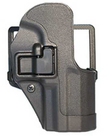 BlackHawk Products Group Serpa CF Belt & Paddle Holster Plain Matte Finish 1911 Commander Right Hand 410542BK-R