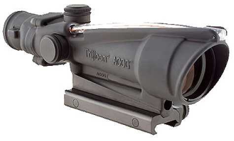 Trijicon <span style="font-weight:bolder; ">ACOG</span> Rifle Scope 3.5X 35 Red Crosshair .308 Matte W/Ta51 Mount Dual Illuminated Ta11J-308